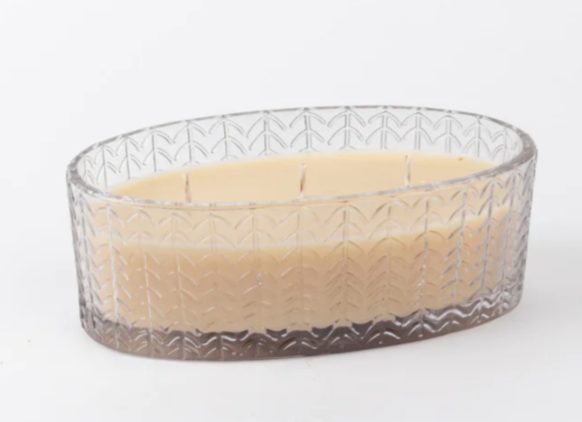 Sweet Grace Chic in Chevron Candle
