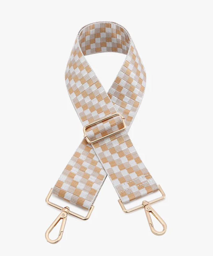 Chasing Checkered Purse Strap
