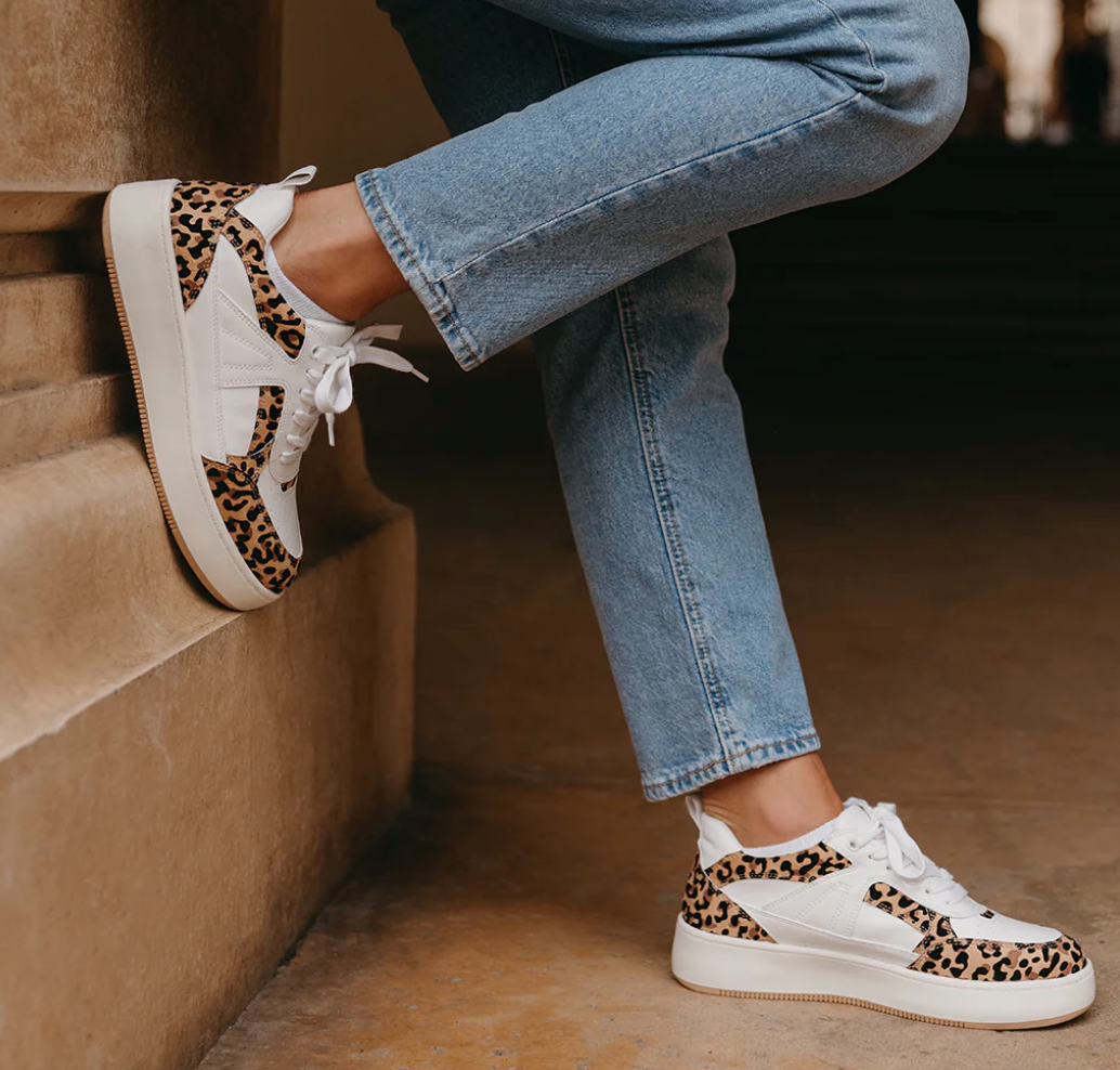 Dollish Dice Sneaker in Leopard by MIA