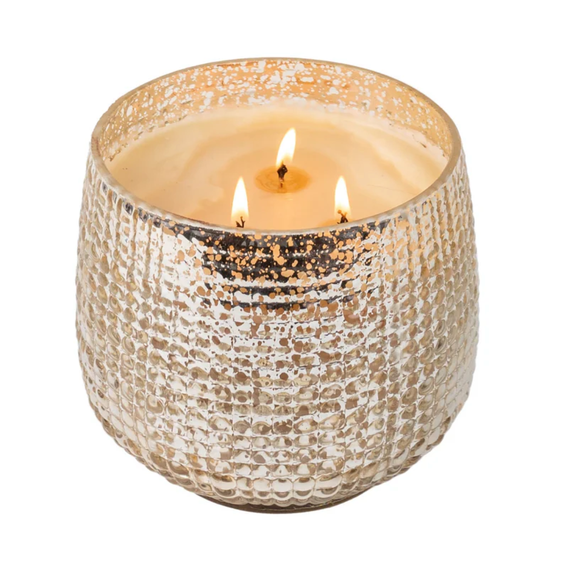 Sweet Grace Metallic Round Candle