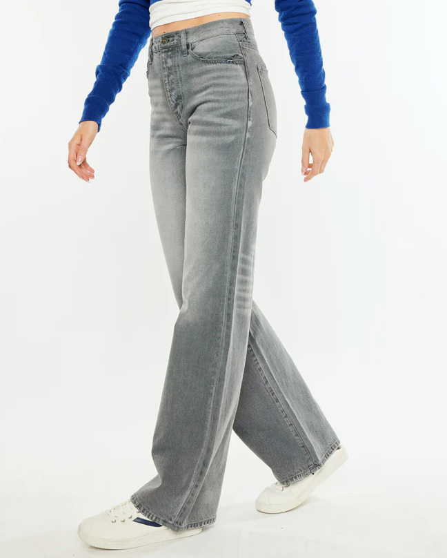 KanCan Alessia Light Gray Jean