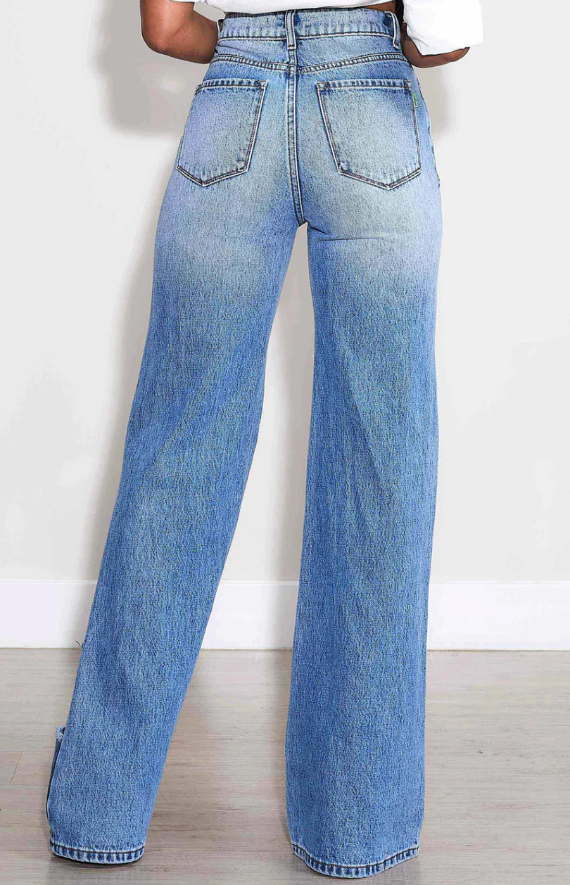 Vibrant Millie Distressed Jean