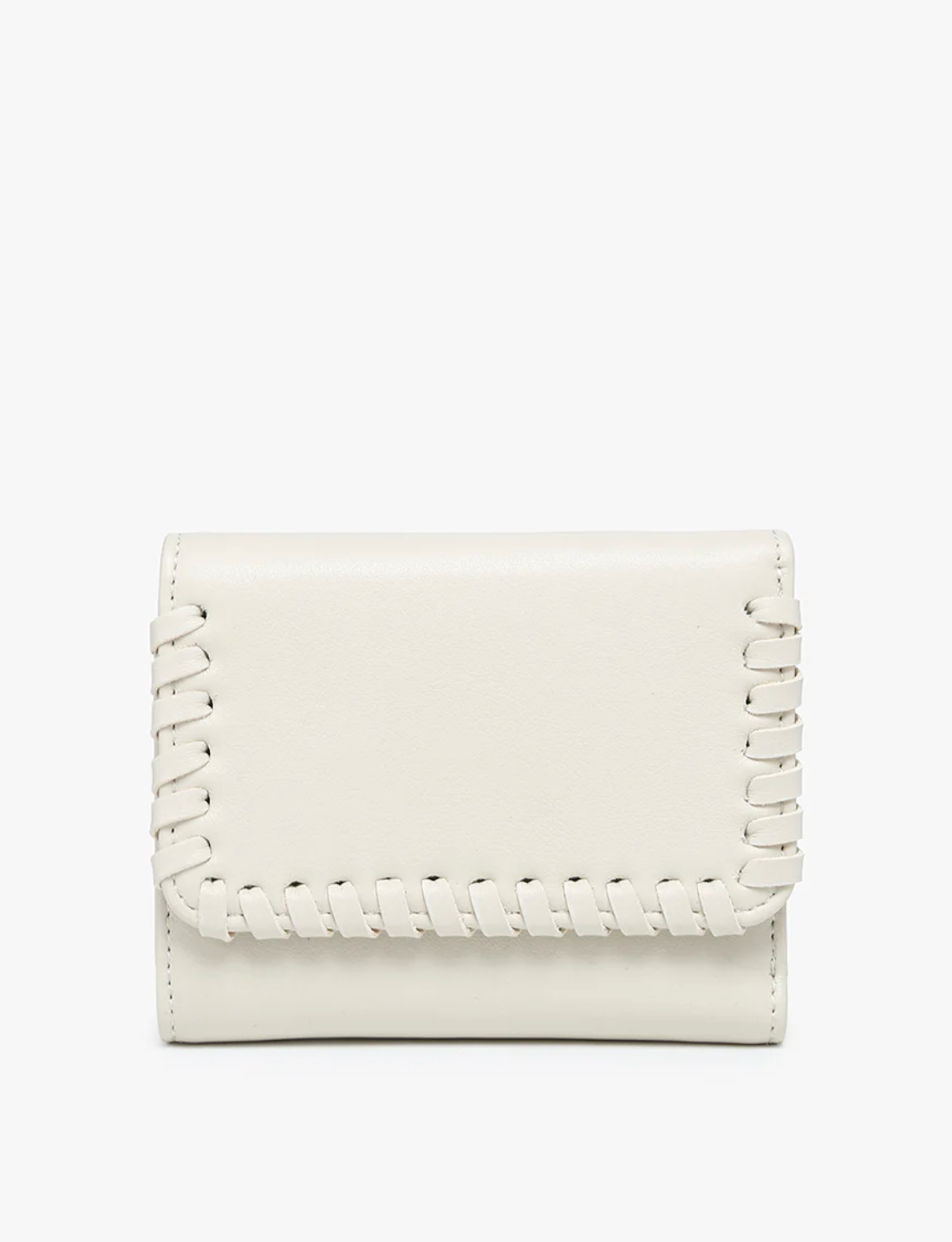 Logan Trifold Cream Wallet