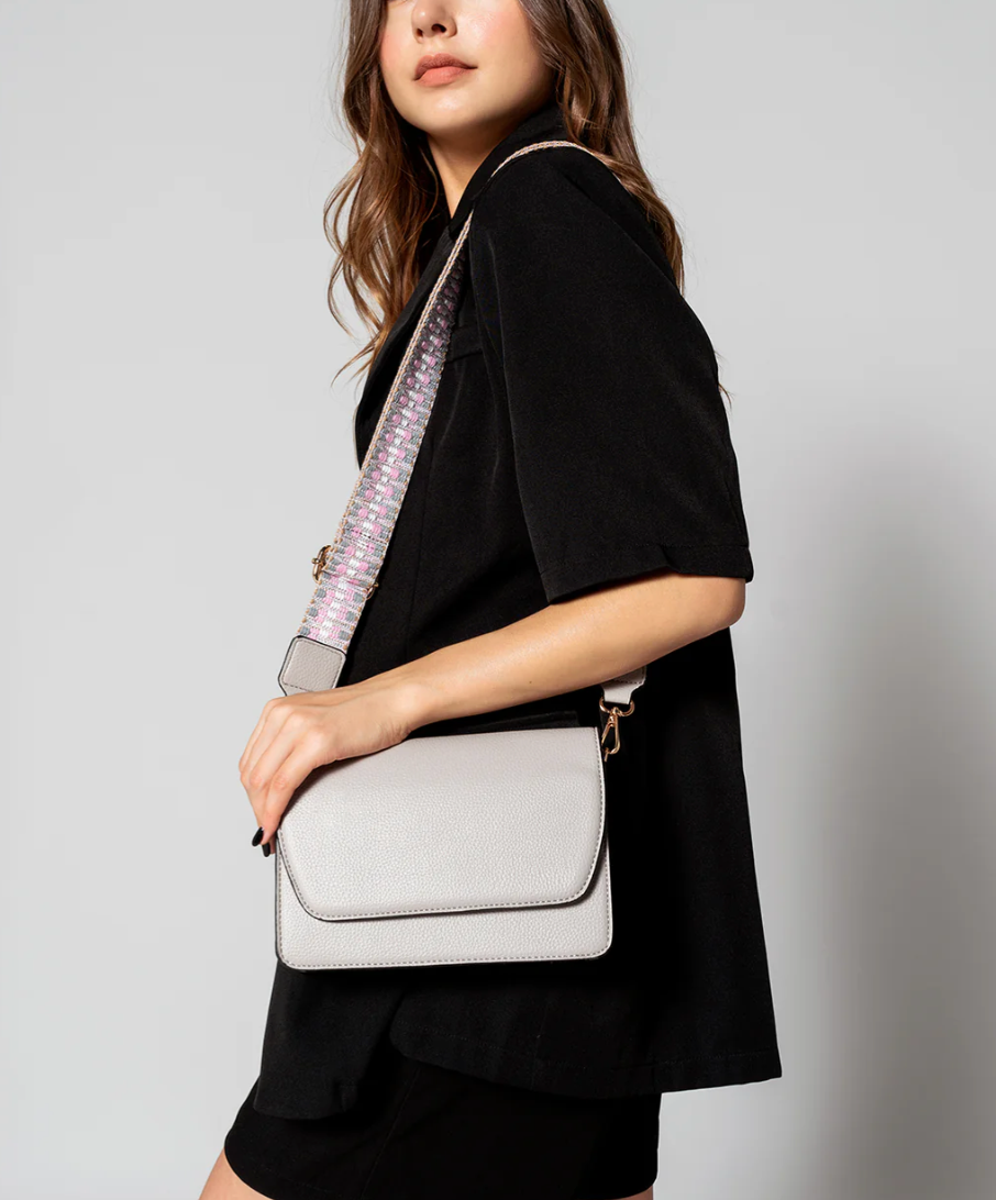 Noah Parchment Crossbody
