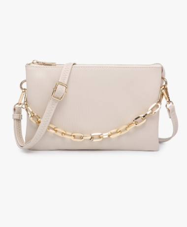 Izzy Nude Textured Crossbody