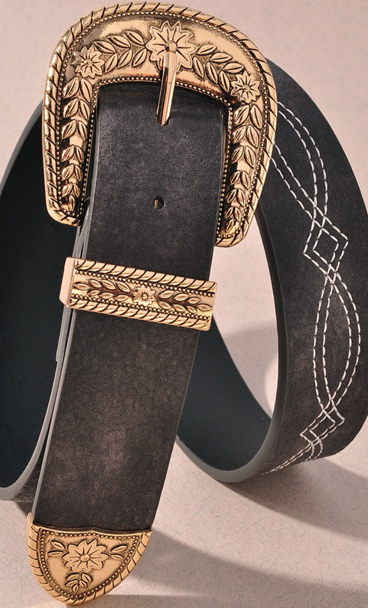 Western Embossed Belt