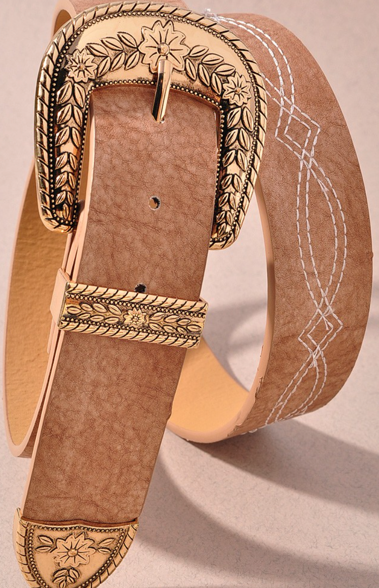 Western Embossed Belt