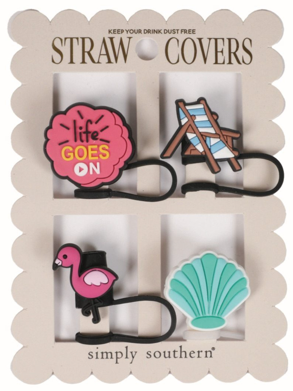 Life Goes On Straw Cover