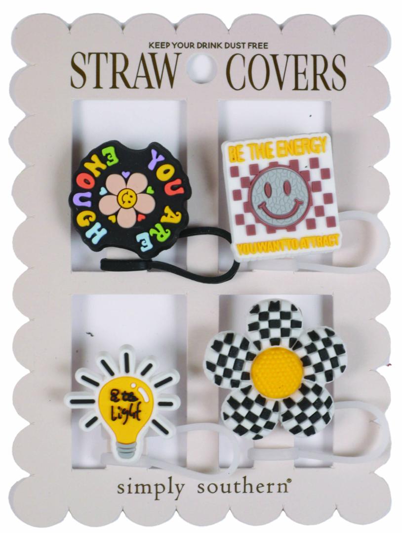 You Are Enough Straw Covers