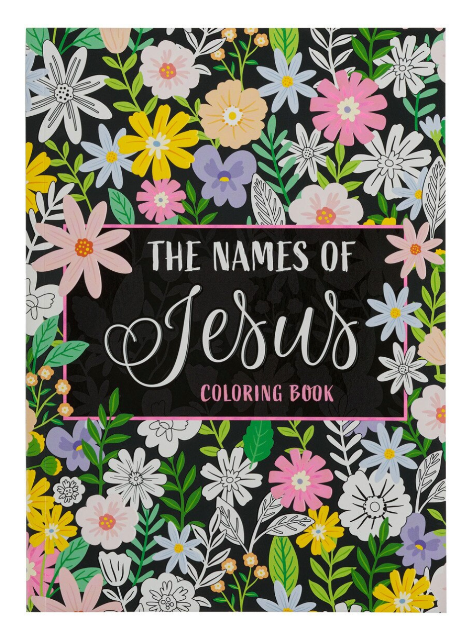 The Names Of Jesus Coloring Book