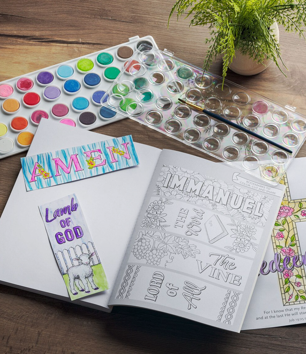 The Names Of Jesus Coloring Book