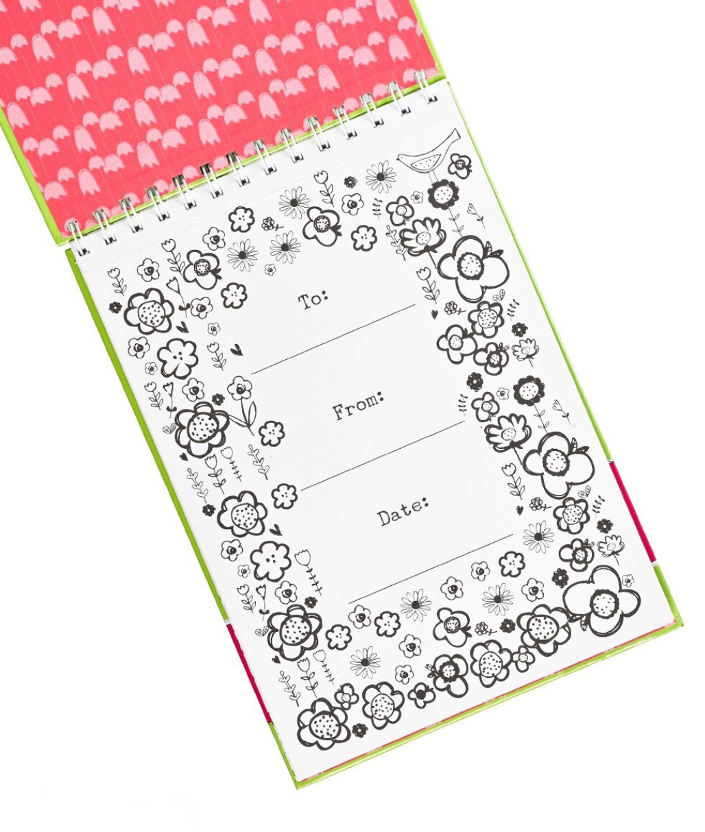 Inspirational Coloring Book For Girls