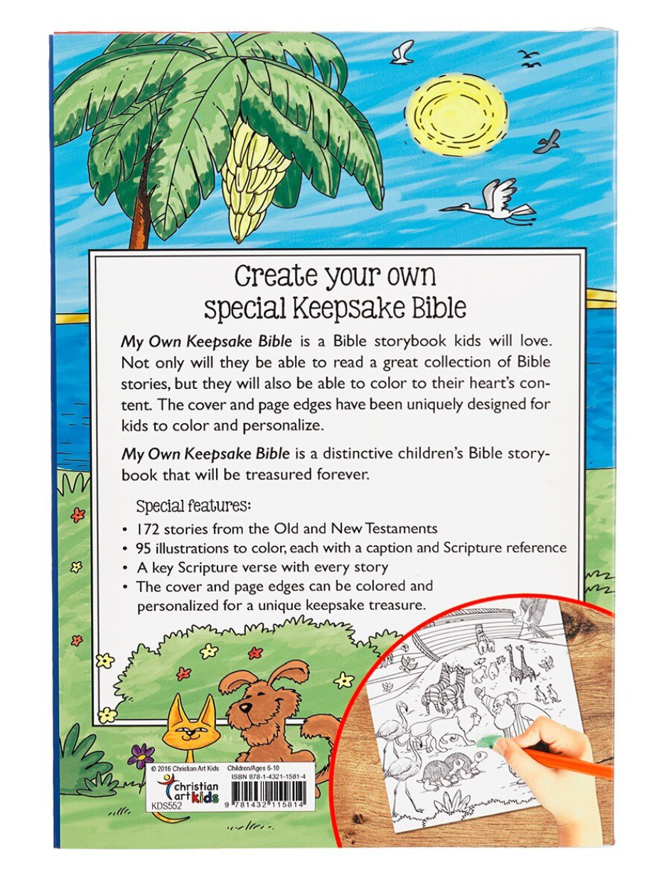 My Own Keepsake Bible For Kids Softcover
