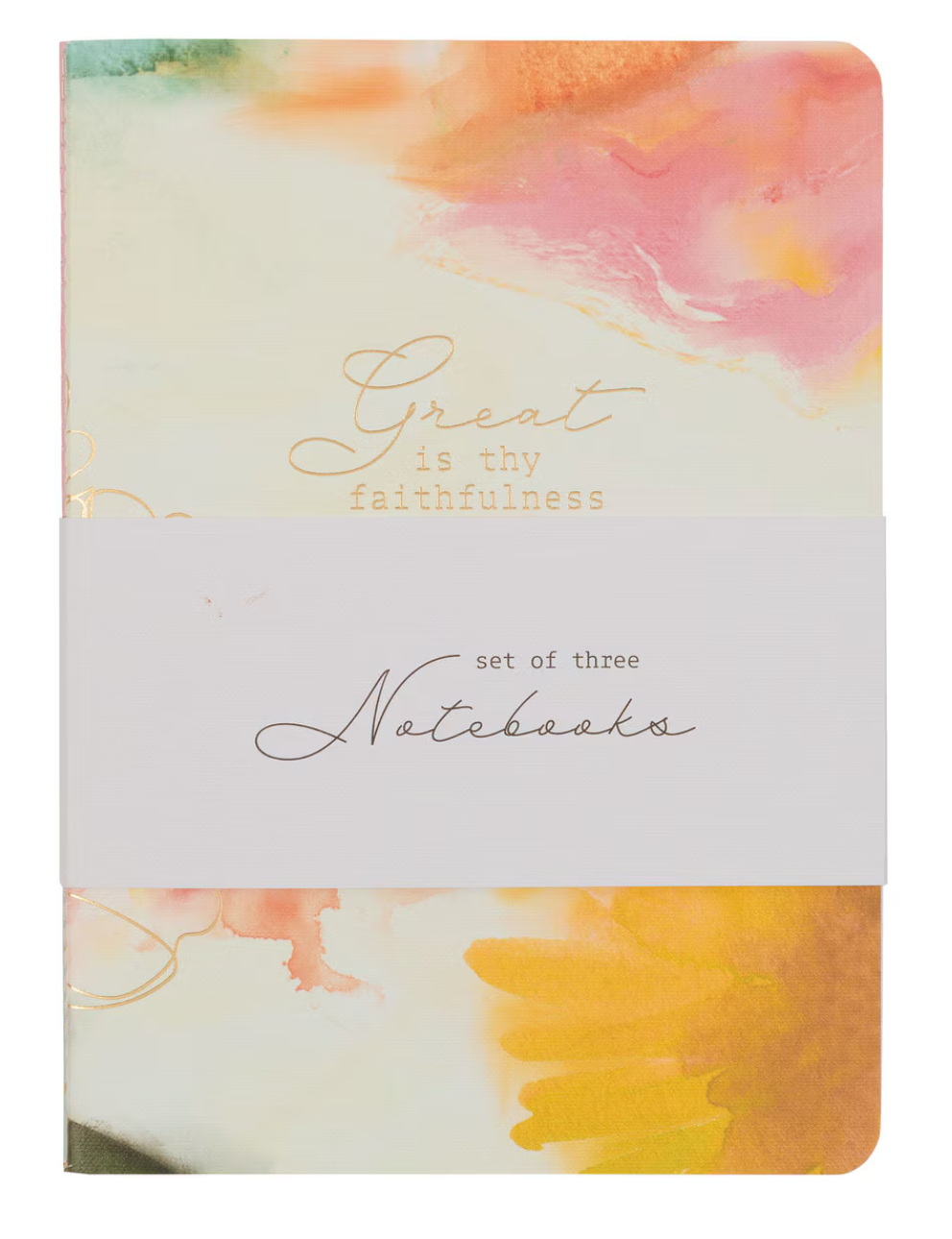 Great is Thy Faithfulness: Pack of 3: Notebooks