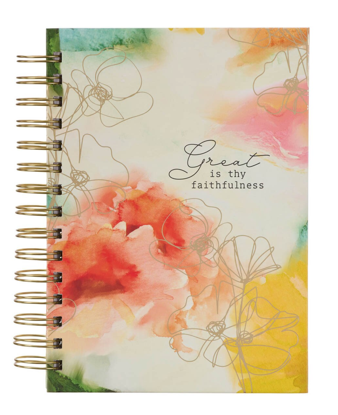Great Is Thy Faithfulness Spiral Journal