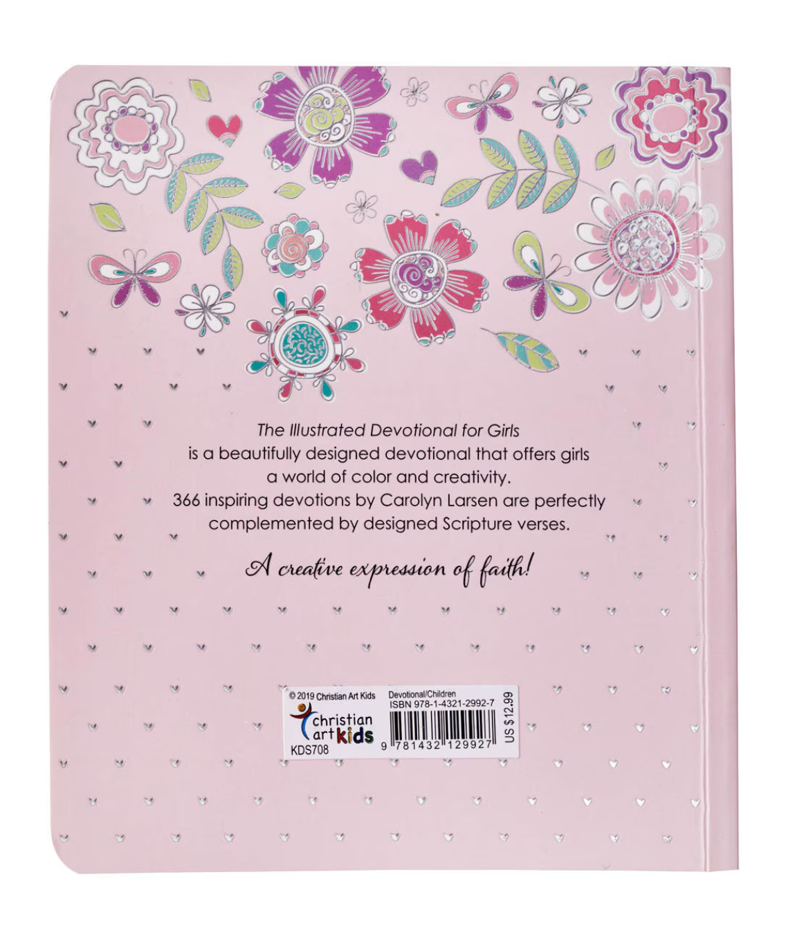 Devotional For Girls: 366 days of creative coloring & faith filled devotions