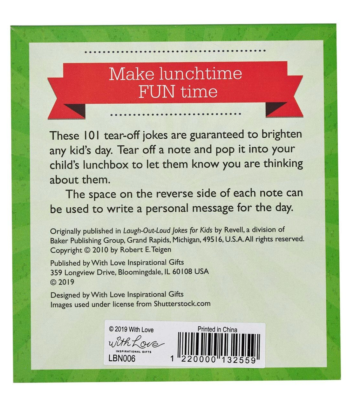 Lunchbox Notes Laugh-Out-Loud Jokes