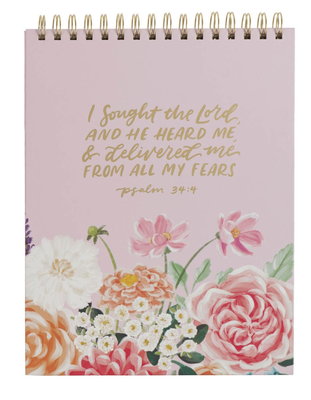 I Sought The Lord Spiral Notepad