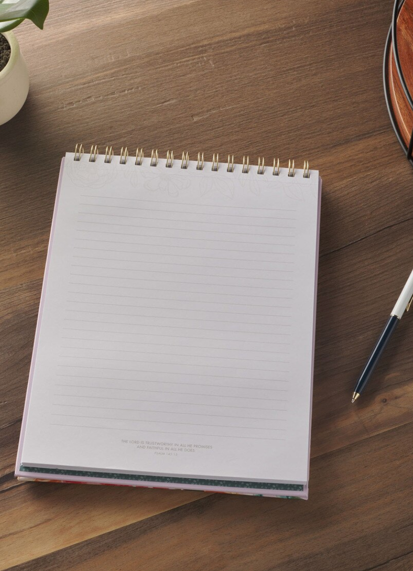 I Sought The Lord Spiral Notepad