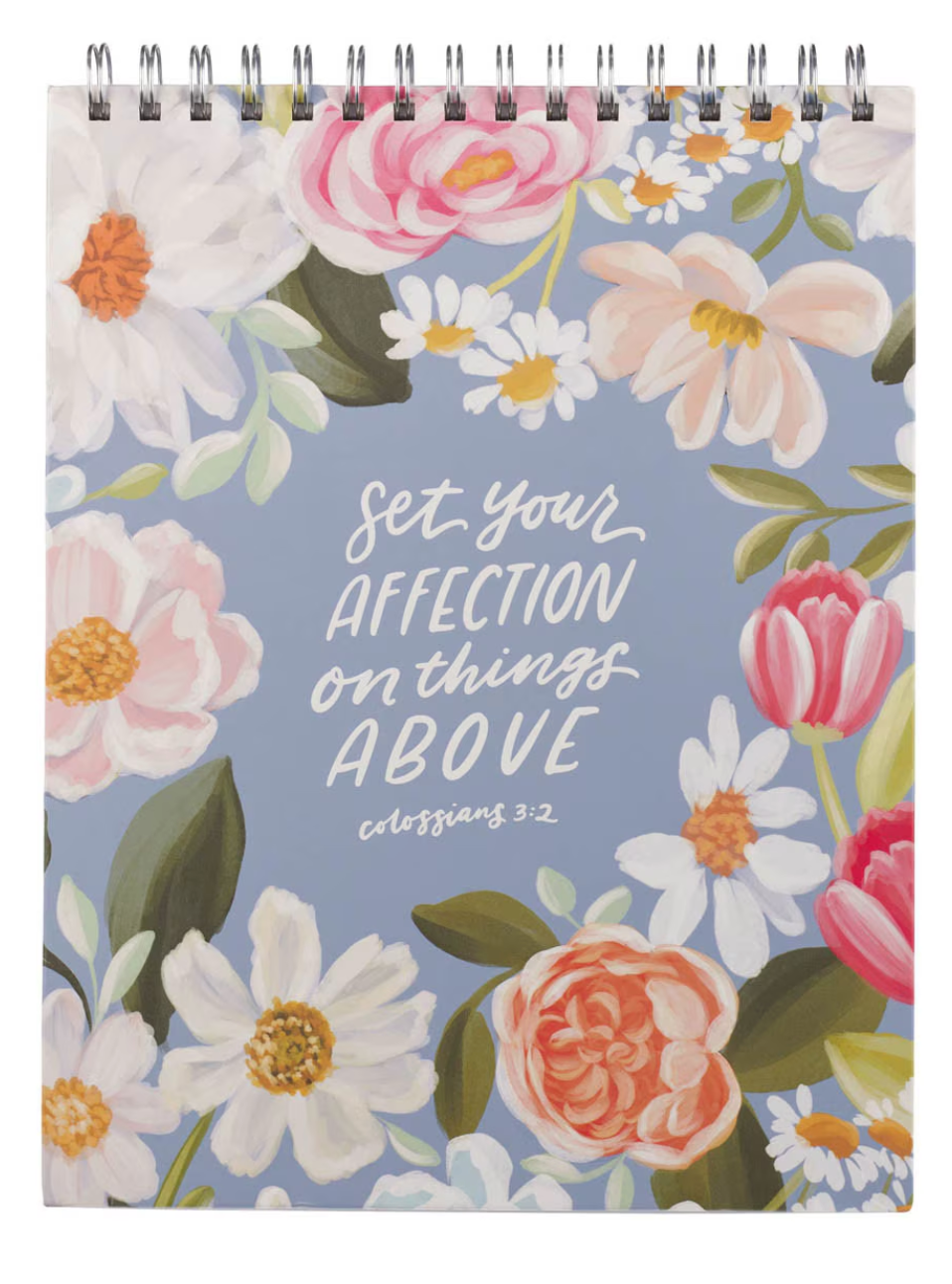 Set Your Affection On Things Above Spiral Notepad