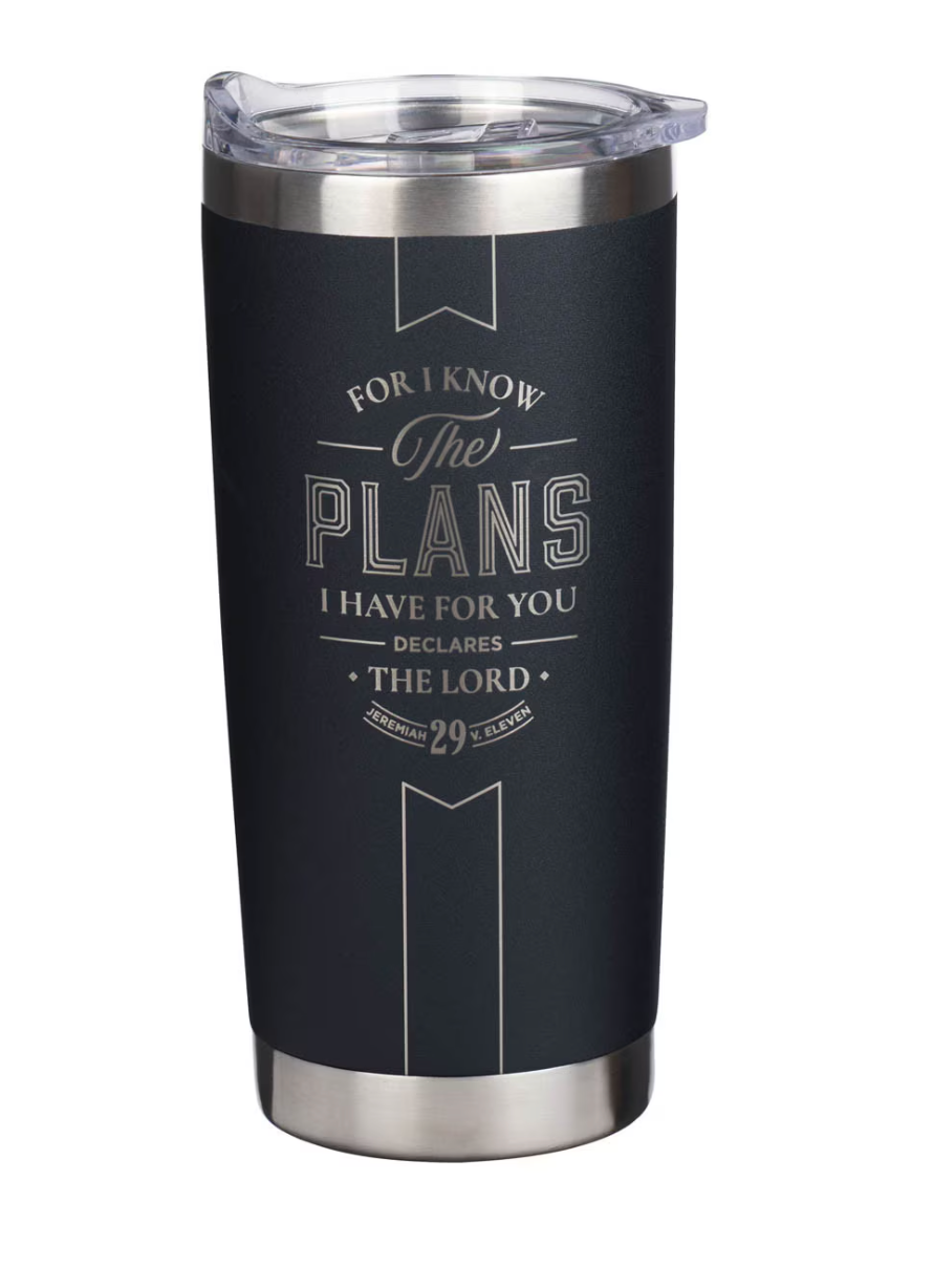 I Know The Plans Tumbler