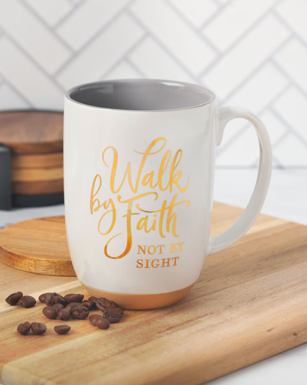 Walk By Faith 2 Cor. 5:7 Mug