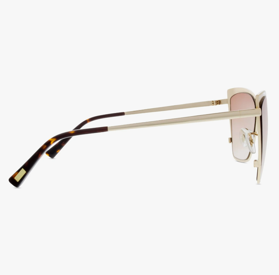 BECKY Gold Flash Brown Gradient Sunglasses GD-BG18