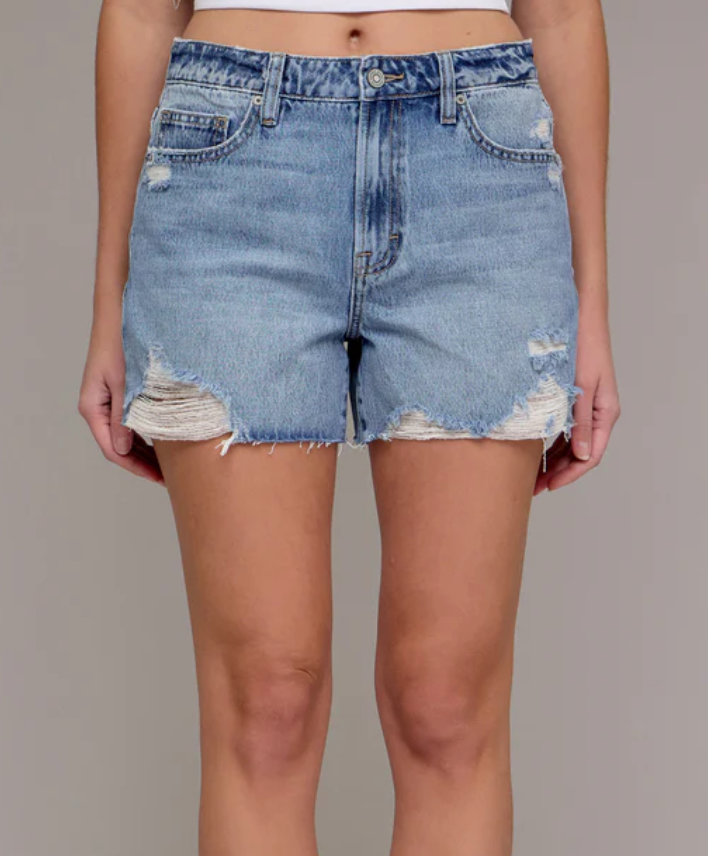 Hidden Faithful Finn Denim Shorts