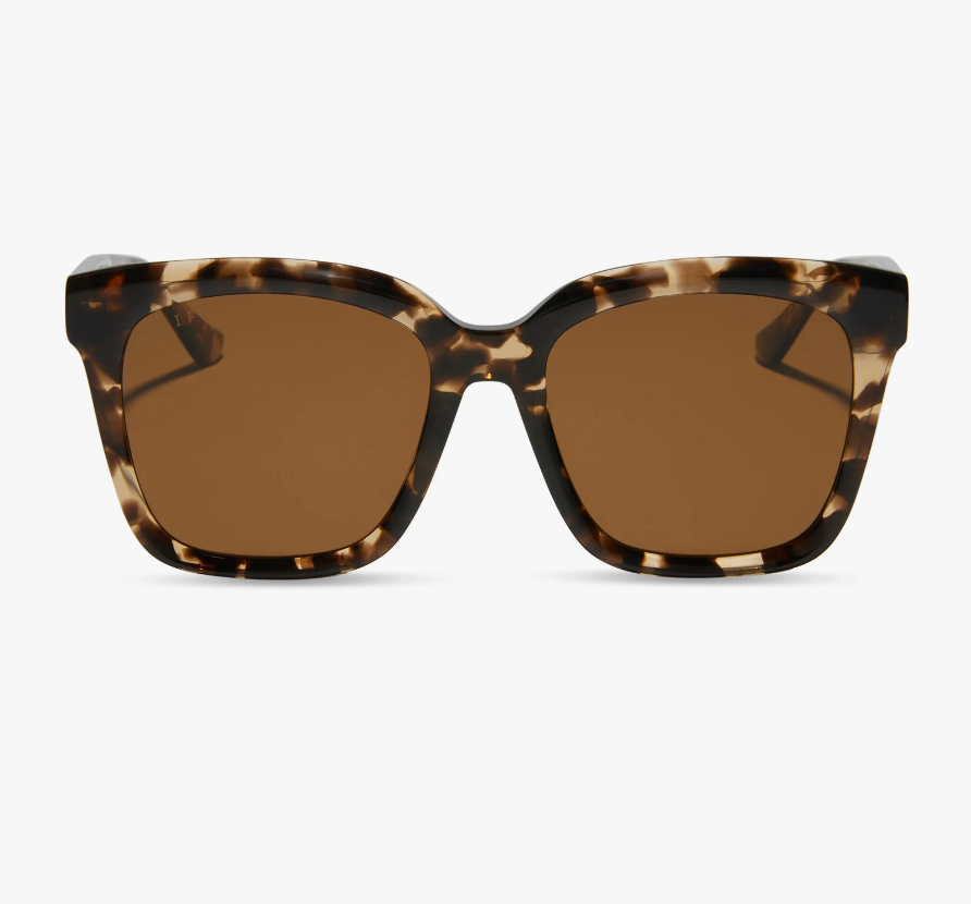 MEREDITH Espresso Tortoise Polarized Sunglasses DE01-0665-ETBNP