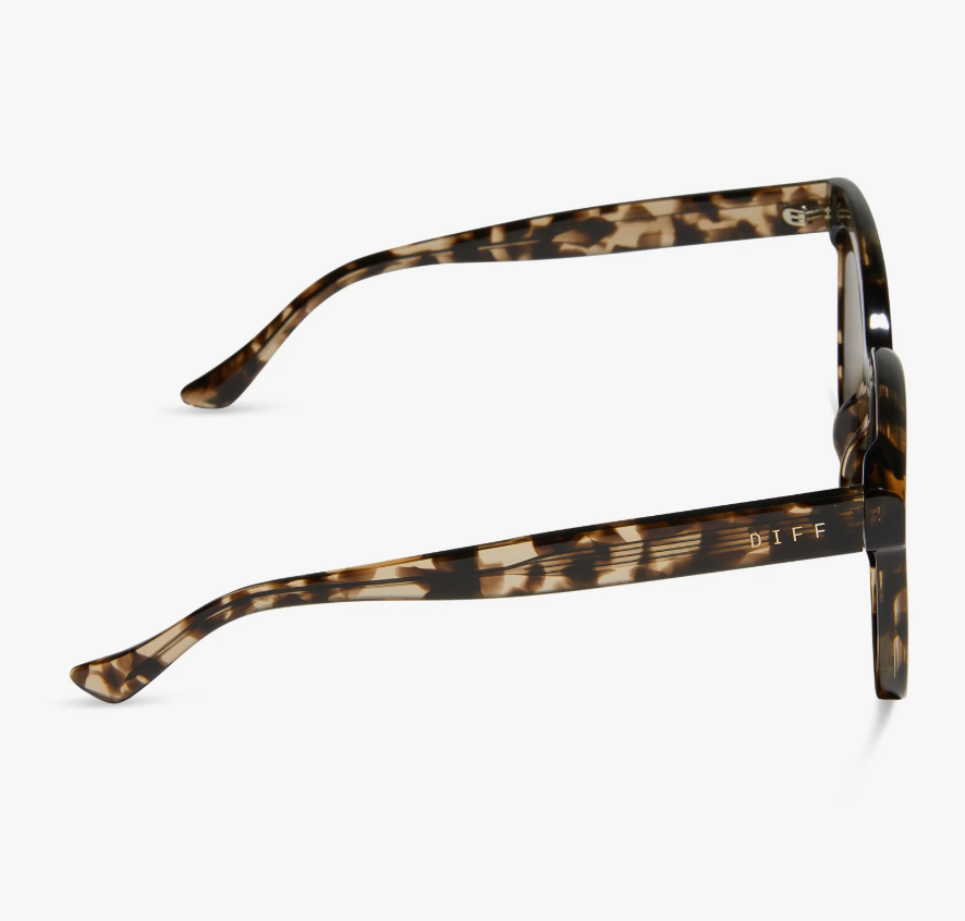 MEREDITH Espresso Tortoise Polarized Sunglasses DE01-0665-ETBNP