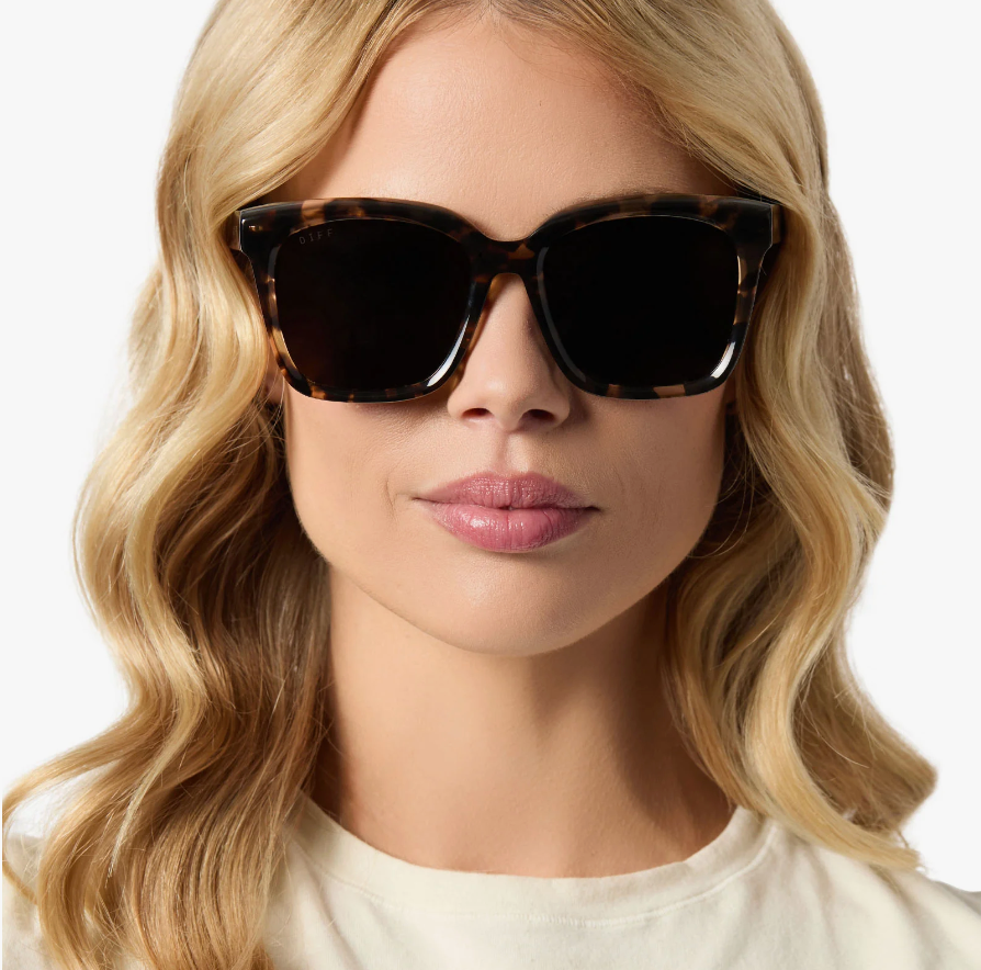 MEREDITH Espresso Tortoise Polarized Sunglasses DE01-0665-ETBNP