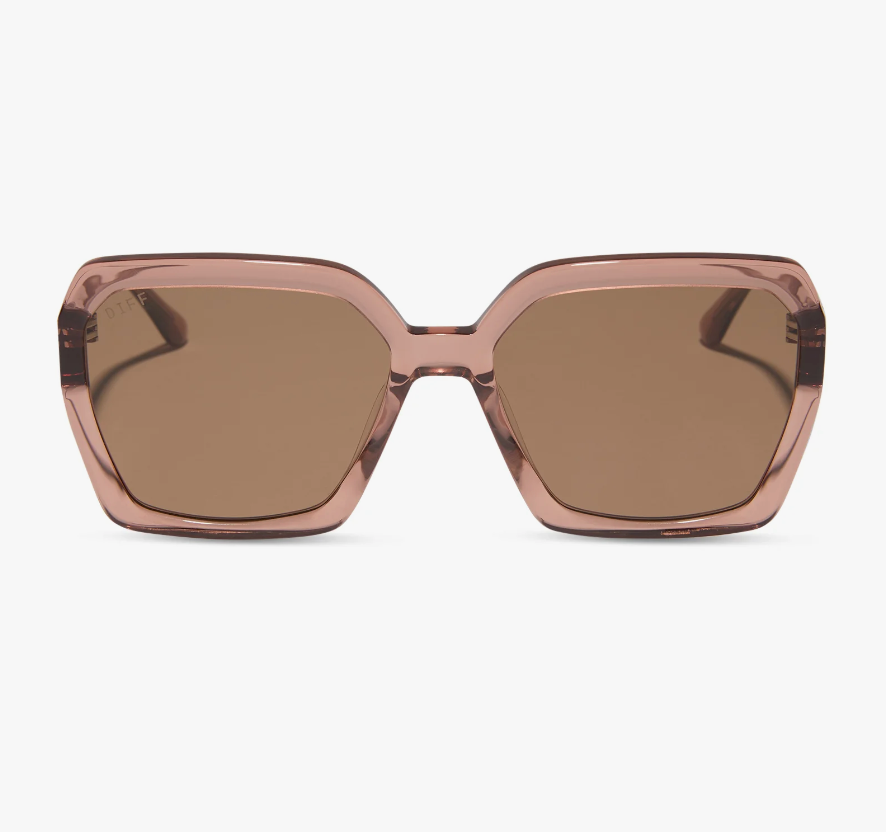 SLOANE Cafe Ole Brown Square Sunglasses DE01-0492-CFBNN