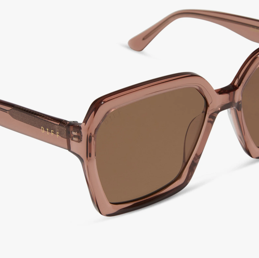 SLOANE Cafe Ole Brown Square Sunglasses DE01-0492-CFBNN