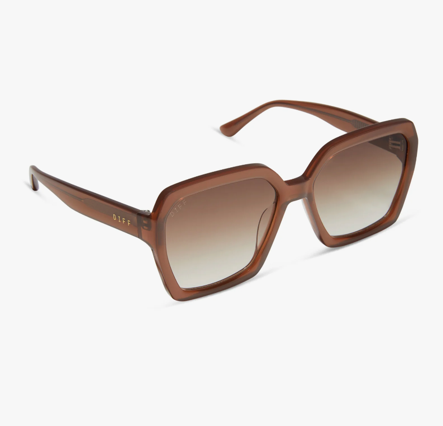 SLOANE Macchiato Square Sunglasses DE01-0492-XMBGN