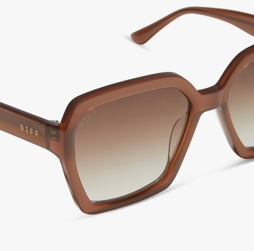 SLOANE Macchiato Square Sunglasses DE01-0492-XMBGN