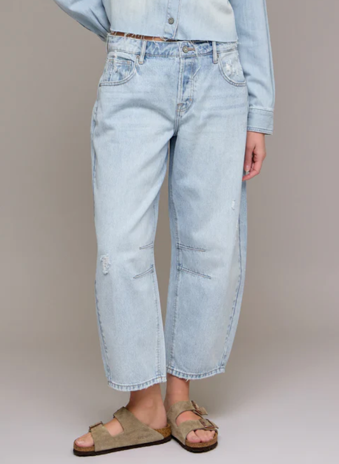 Hidden Splendid Sammie Barrel Jean