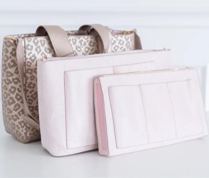 Hollis Work Tote/ Blush
