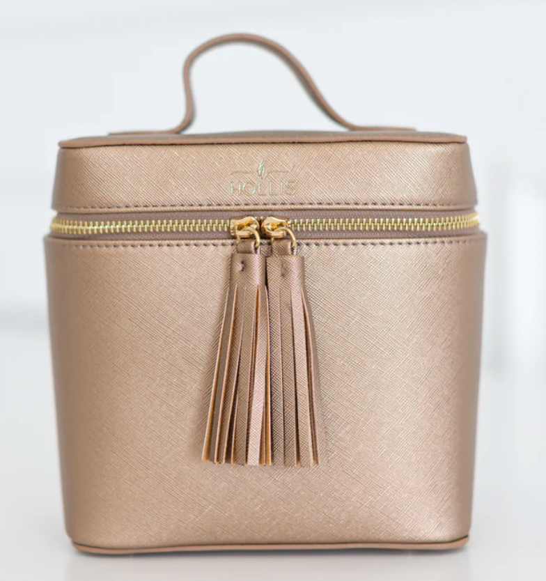 Hollis Mini Lux Bag/ Mocha