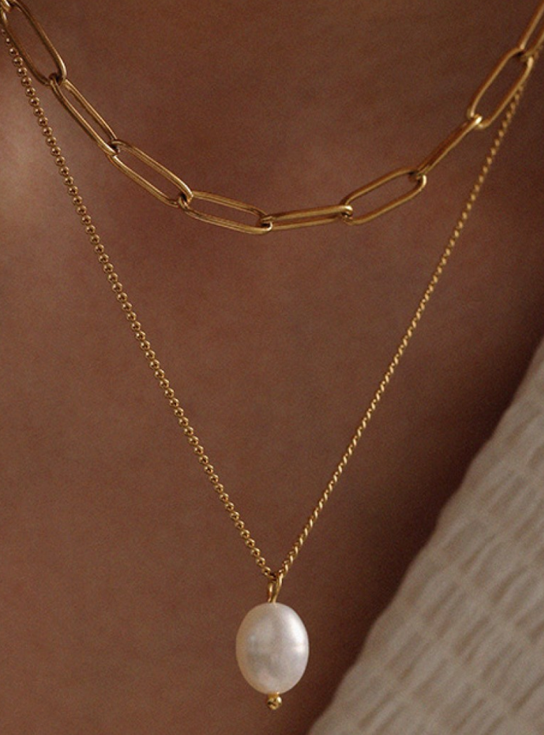 Pearl Drop Necklace