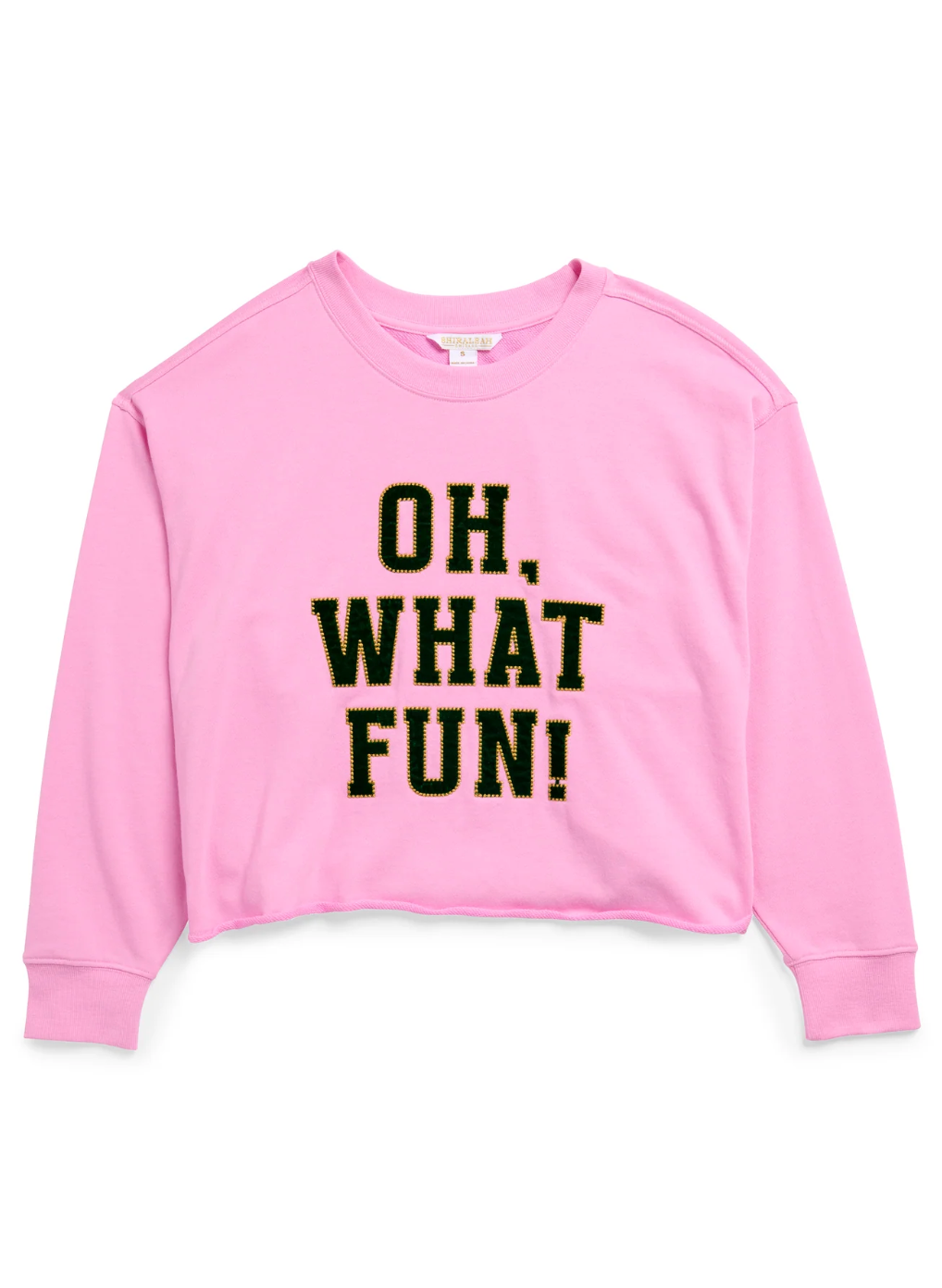 NEW! Oh What Fun Sweatshirt in Pink