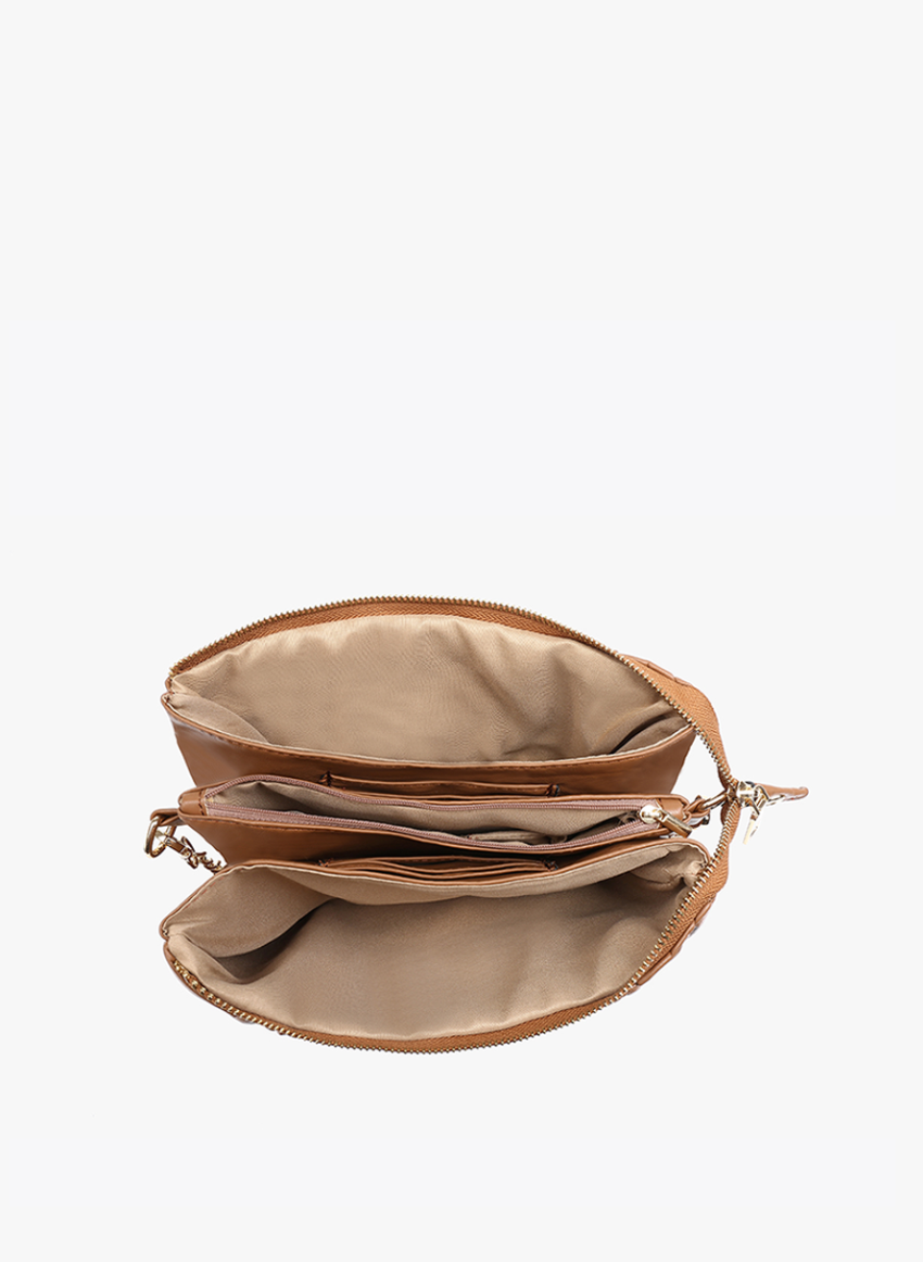 Izzy Black Corduroy Crossbody