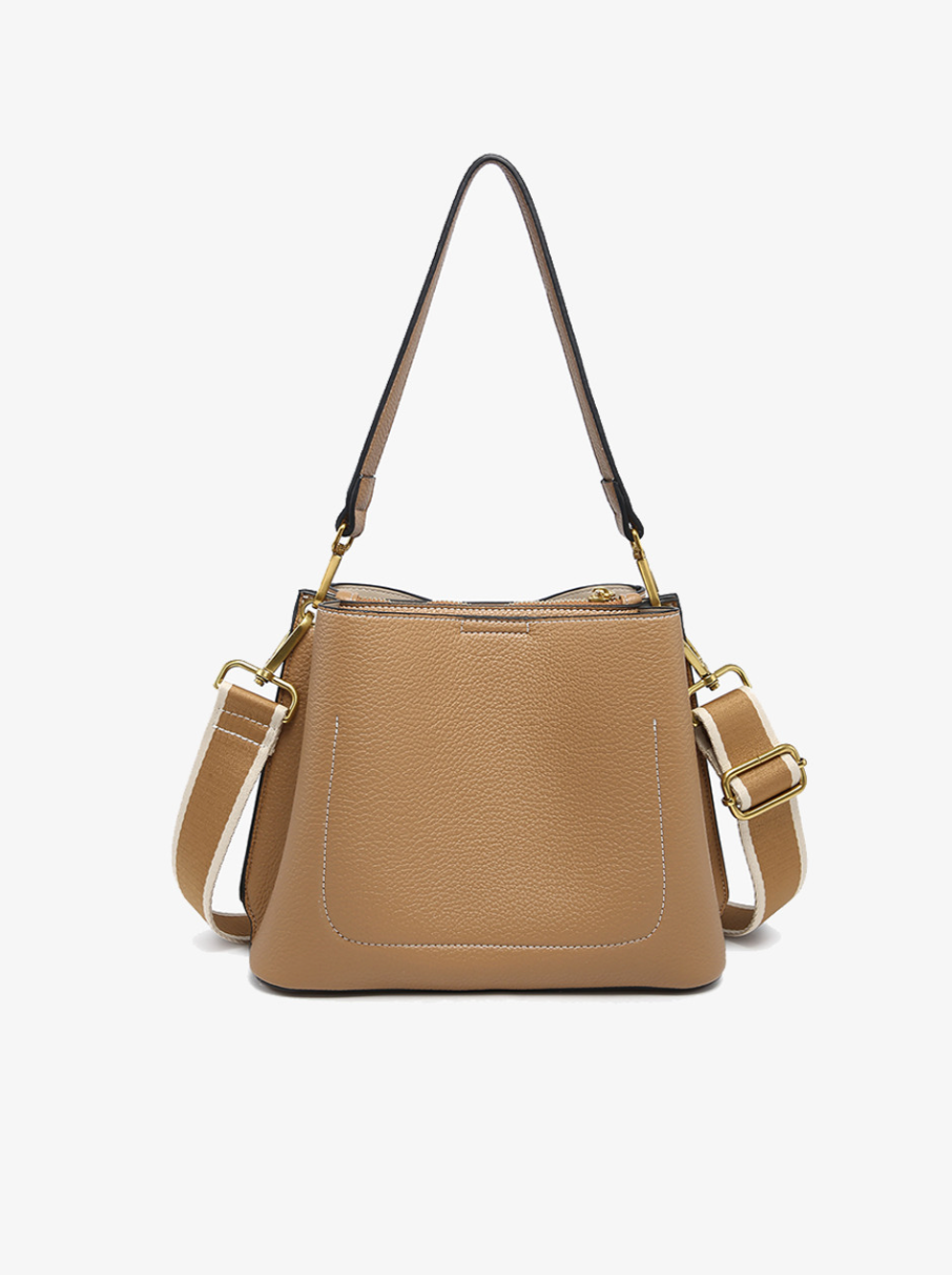 Corinna Black Bucket Bag