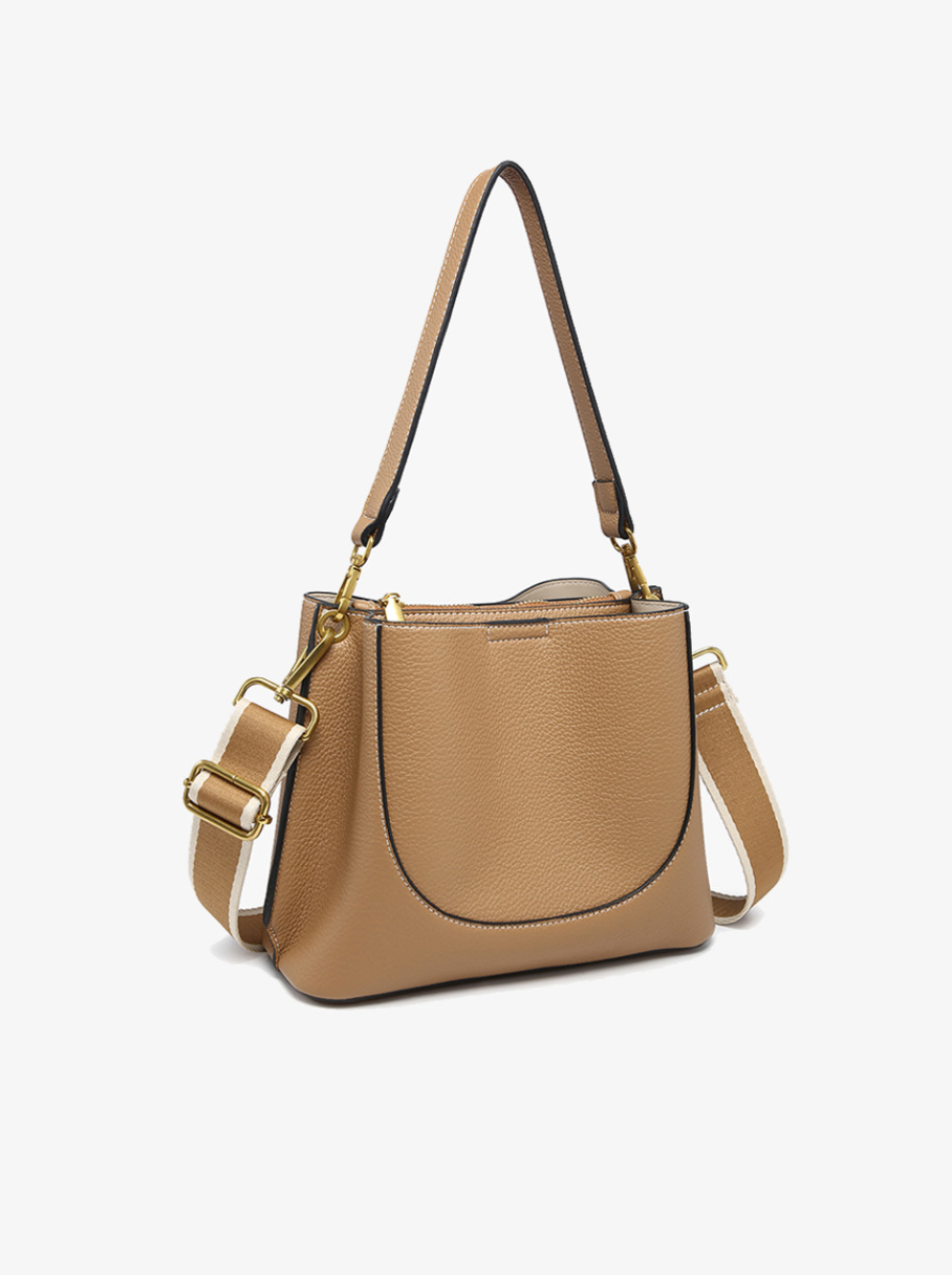 Corinna Black Bucket Bag