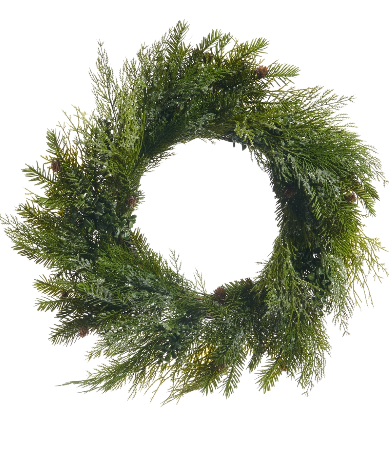 Winter Greenery/Iced Wreath