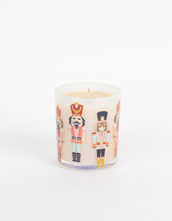 Sweet Grace Colorful Nutcrackers Candle