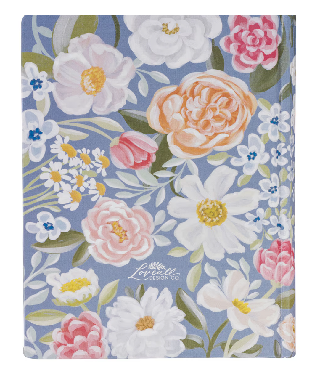 KJV Note-Taking Bible in Blue Floral