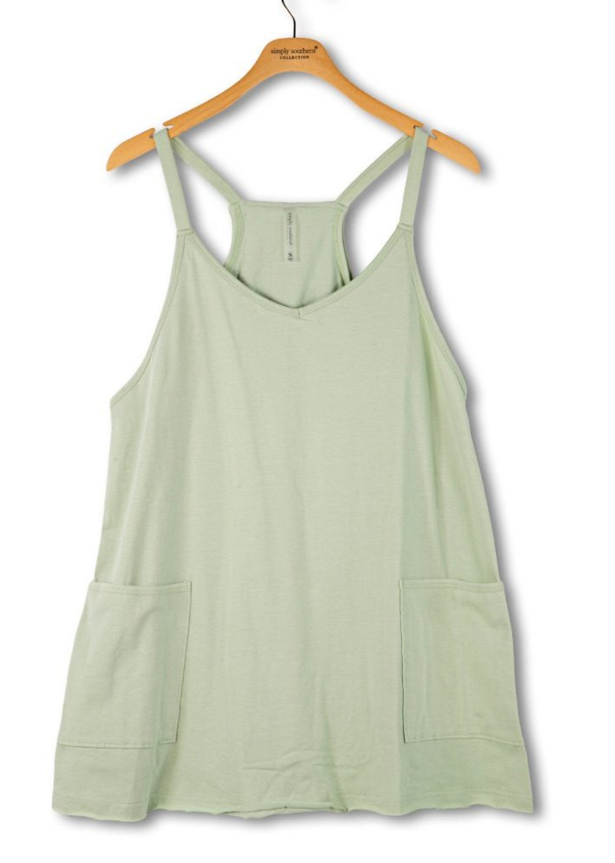 Sweet Romper Dress in Sage