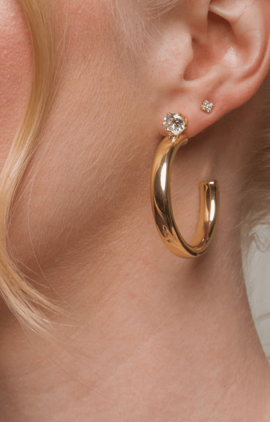 Kinsey Designs Jaida Stud Hoop Earring