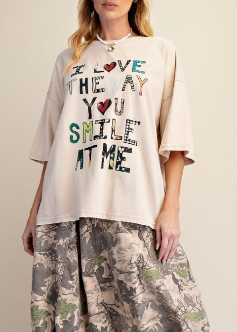 I Love The Way You Smile At Me Tee