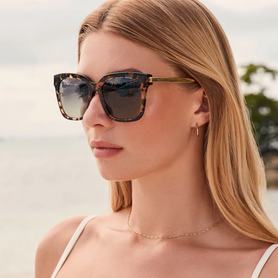 BELLA Espresso Tortoise Polarized Sunglasses ET-GG10P